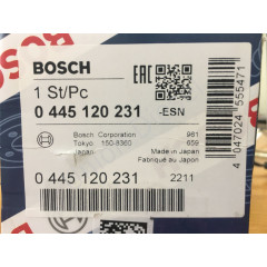 0445120231 Форсунка топливная Bosch Cummins QSB 6.7