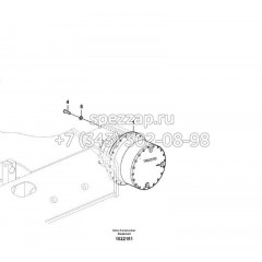 VOE14632579, 14632579 Гидромотор в сборе с редуктором Volvo