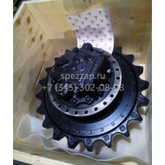 208-27-00312, 208-27-00311 Бортовой редуктор в сборе с гидромотором Komatsu