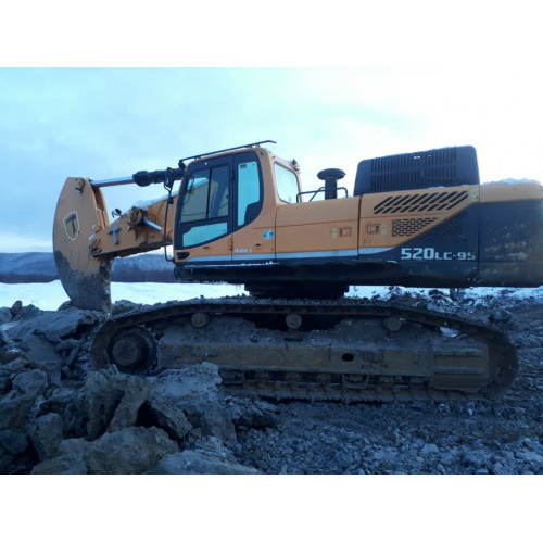 Мегарыхлитель для гусеничных экскаваторов HYUNDAI R520LC, VOLVO EC480, HITACHI ZX470, DOOSAN DX520LC