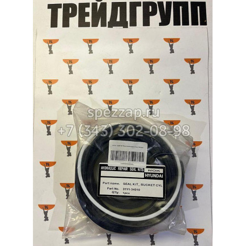 31Y1-34010 Ремкомплект гидроцилиндра ковша Hyundai R430LC-9