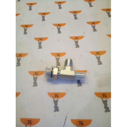 4203485 Штуцер-тройник гидронасоса Hitachi