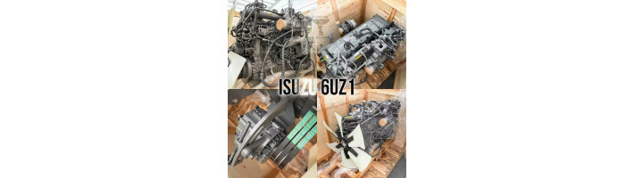 6UZ1 Двигатель в сборе Isuzu для экскаватора Case CX470 в Трейдгрупп