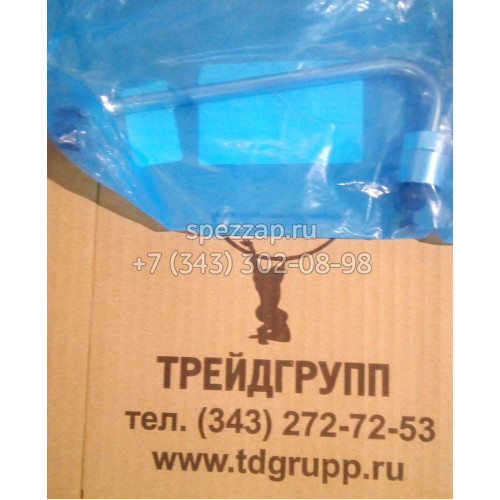3978036 Трубка топливная форсунки 4-цилиндра Cummins (ISBe,ISDe) V=4.5 E-3 и (ISBe,ISDe) V=6.7 E-3 форсунки 6-цилиндра